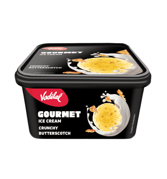Vadilal Butterscotch Ice Cream 100ml - Frozen Dessert - Farmers Box.