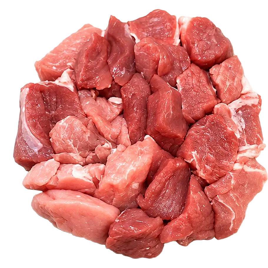 NZ PREMIUM DICED PORK 500GM PACK