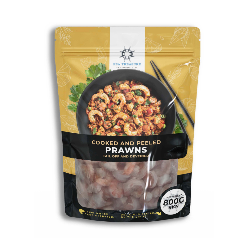 FROZEN PRAWN MEAT COOKED MEDIUM 800GM