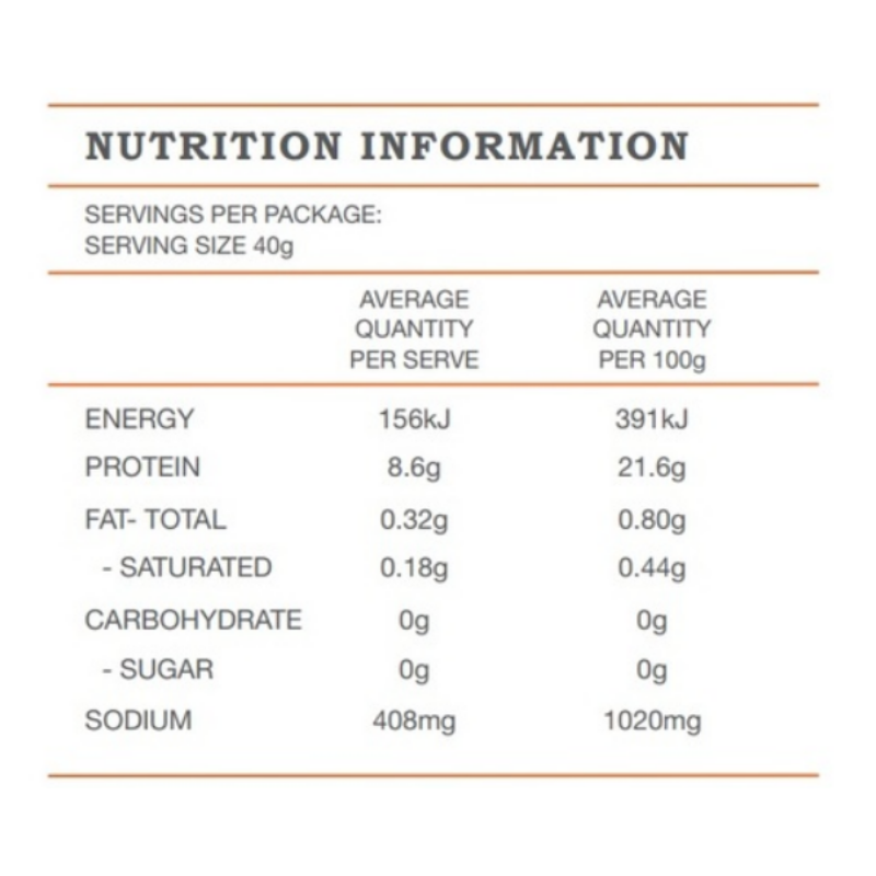FROZEN PRAWN MEAT COOKED MEDIUM 800GM