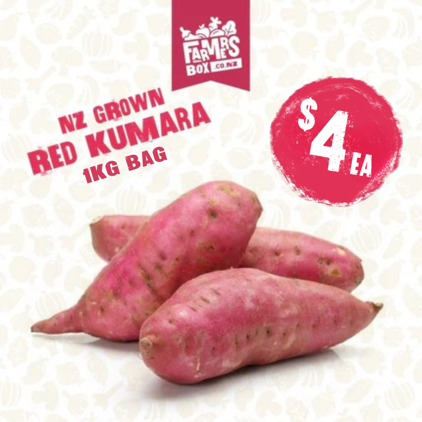 KUMARA RED 1KG BAG (Kumara Whero)