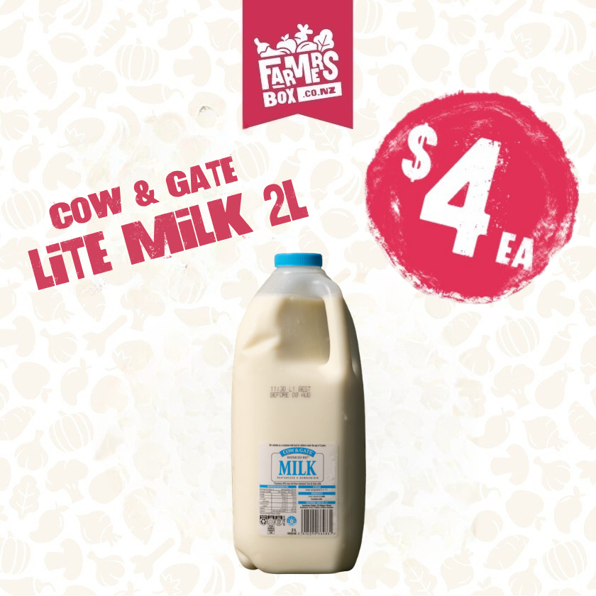 Cow & Gate Lite Milk 2L