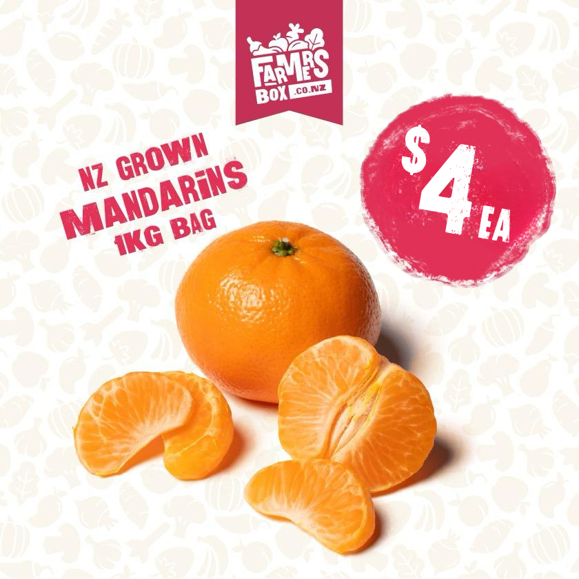 MANDARINS NZ 1KG BAG