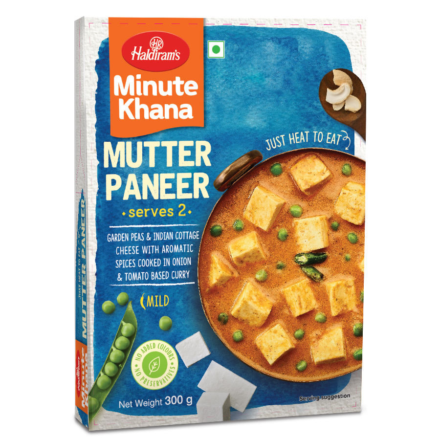 Haldirams Ready Meal Homestyle Mutter Paneer 300g