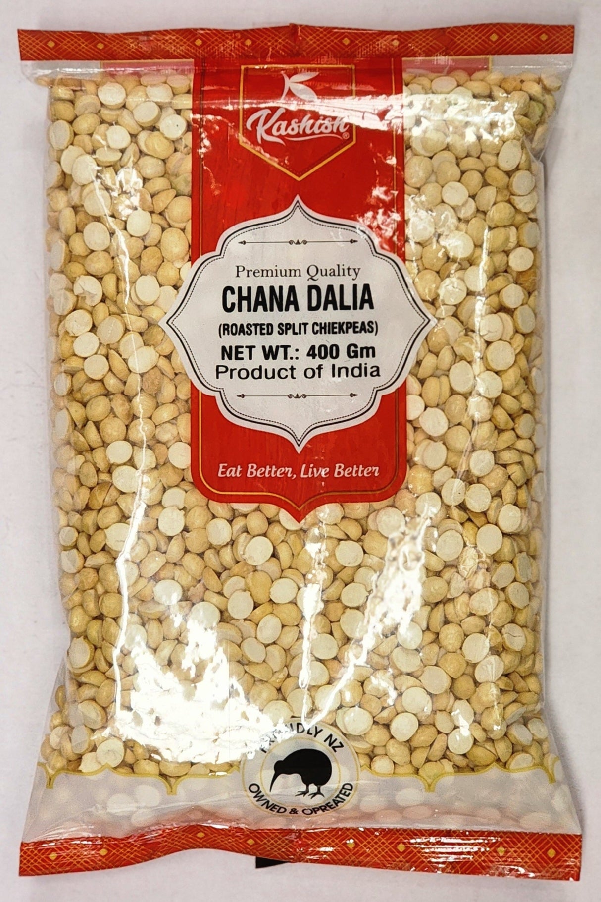 Kashish Chana Dalia 400g (Roasted Split Chickpea)