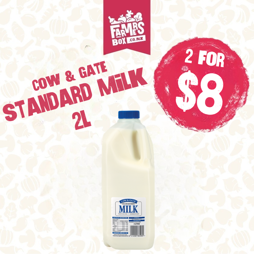 Cow & Gate Homo Milk Standard 2L