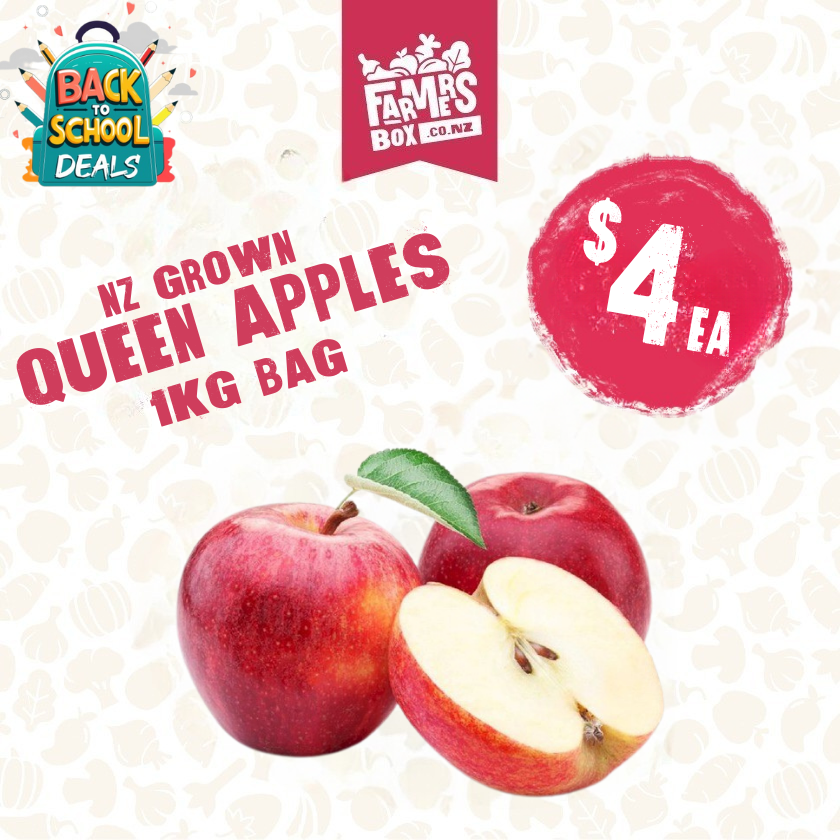 APPLES QUEEN 1KG BAG(kuini aporo)