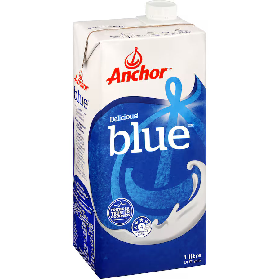 ANCHOR UHT MILK BLUE TOP - 1L