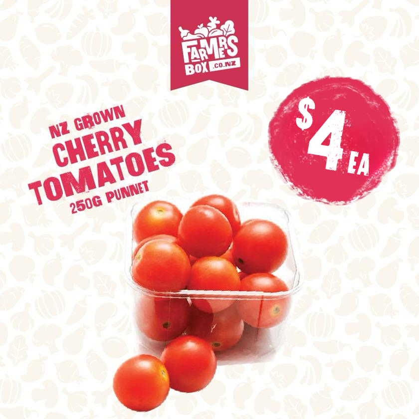 TOMATOES CHERRY 250G PUNNET(here tōmato punnet)