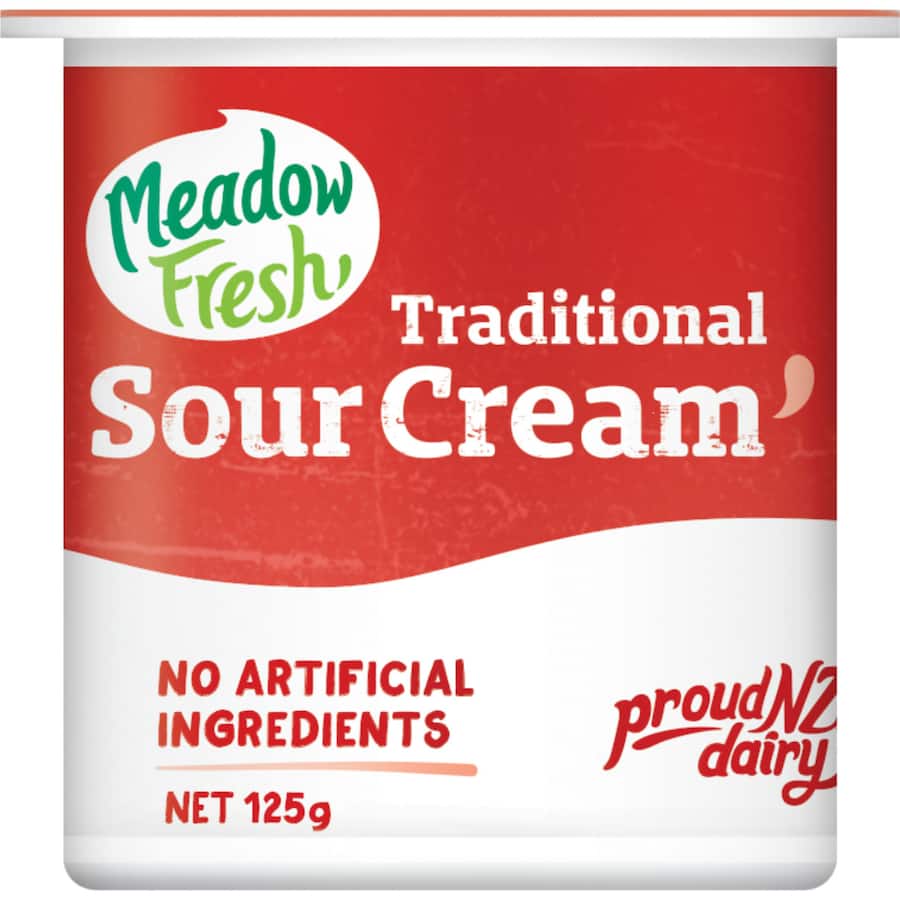Meadow Fresh Sour Cream Traditional 125g