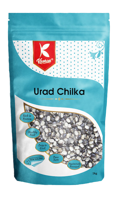 Split Black Beans - 1kg (Urad Chilka) (Kashish)
