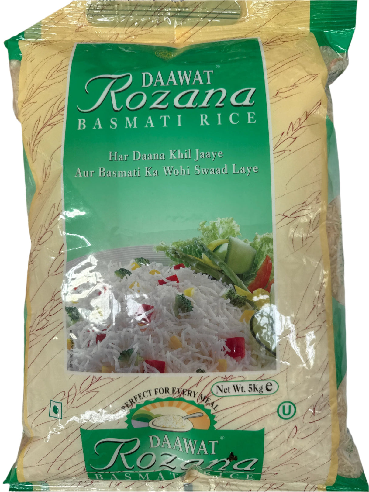 Rice Basmati Rozana 5kg -Daawat
