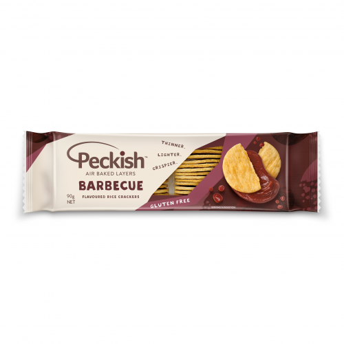 PECKISH BARBECUE RICE CRACKERS - Snacks - Farmers Box.