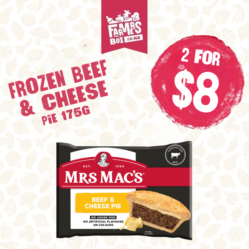 Frozen Pie Beef & Cheese 175gm