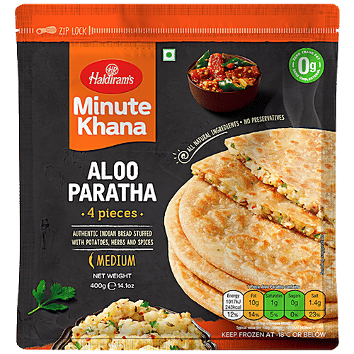 Frozen Aloo Paratha 400g (Haldirams)