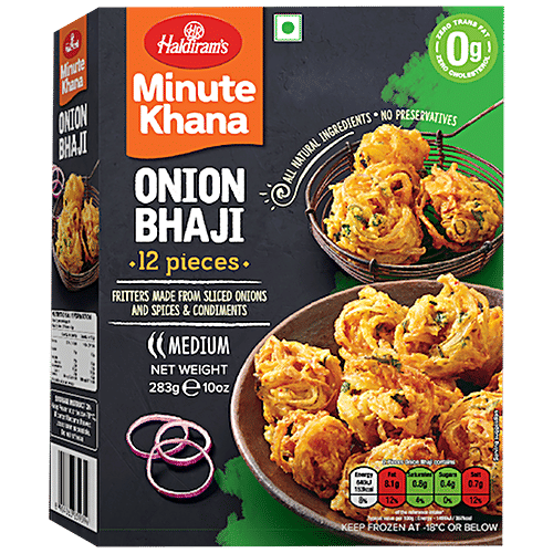 Frozen Onion Bhaji 283g (Haldirams)