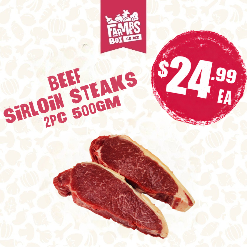 Beef Sirloin Steaks ANZSCO (Halal)