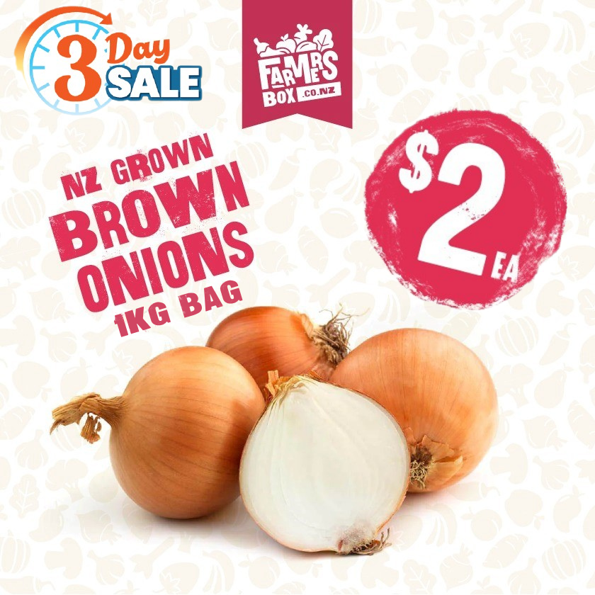 ONIONS BROWN (Aniana Parāone)