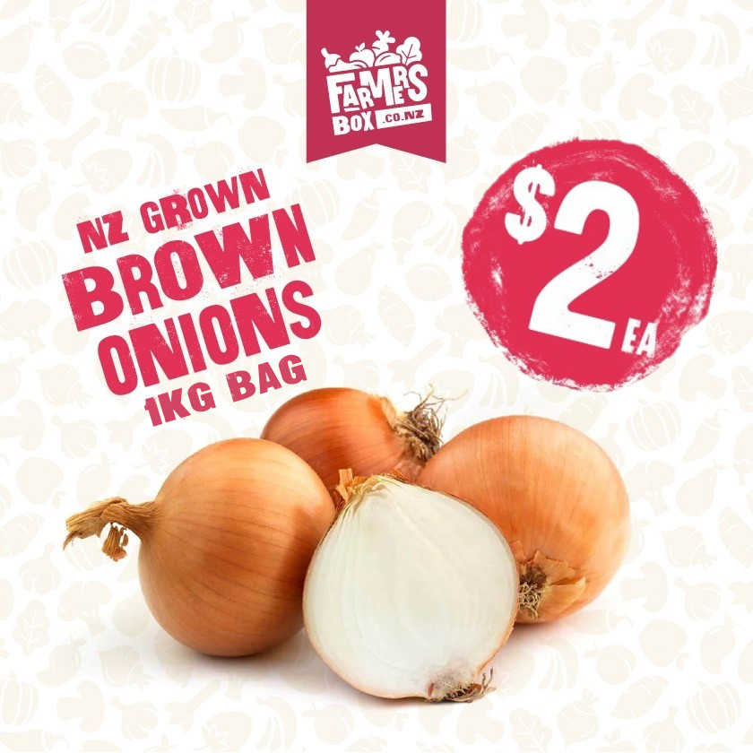 ONIONS BROWN (Aniana Parāone)