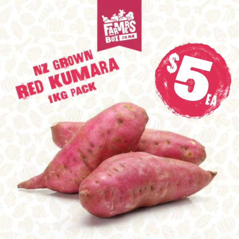 KUMARA RED BAG 1KG (KŪMARA)