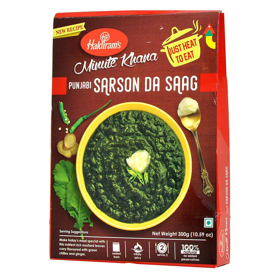 Haldirams Ready Meal Punjabi Sarson Da Saag 300g