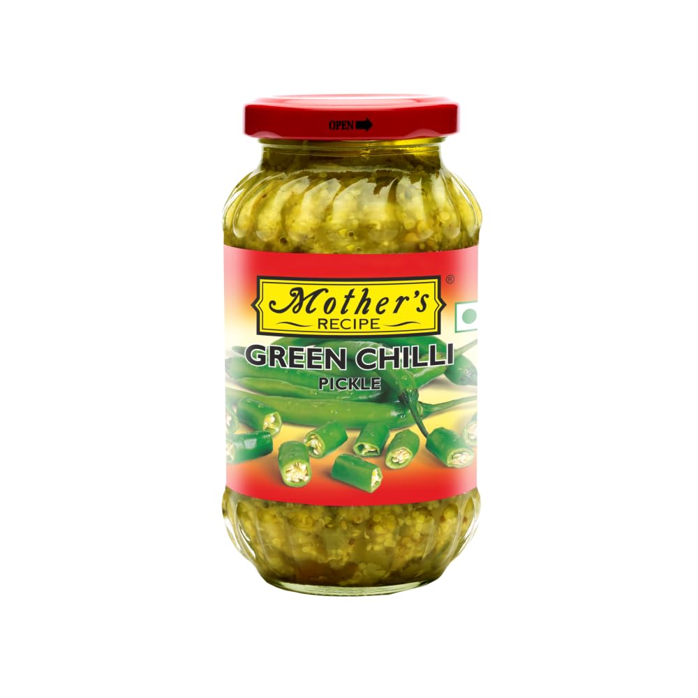 Green Chilli Pickle - Mothers Recipe 500g