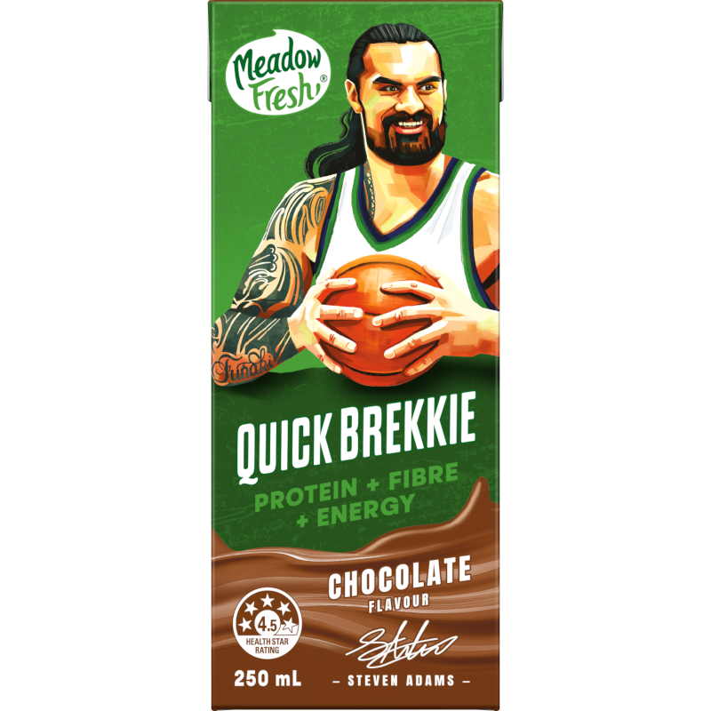 Meadow Fresh UHT Milk Quick Brekkie Chocolate 250ml