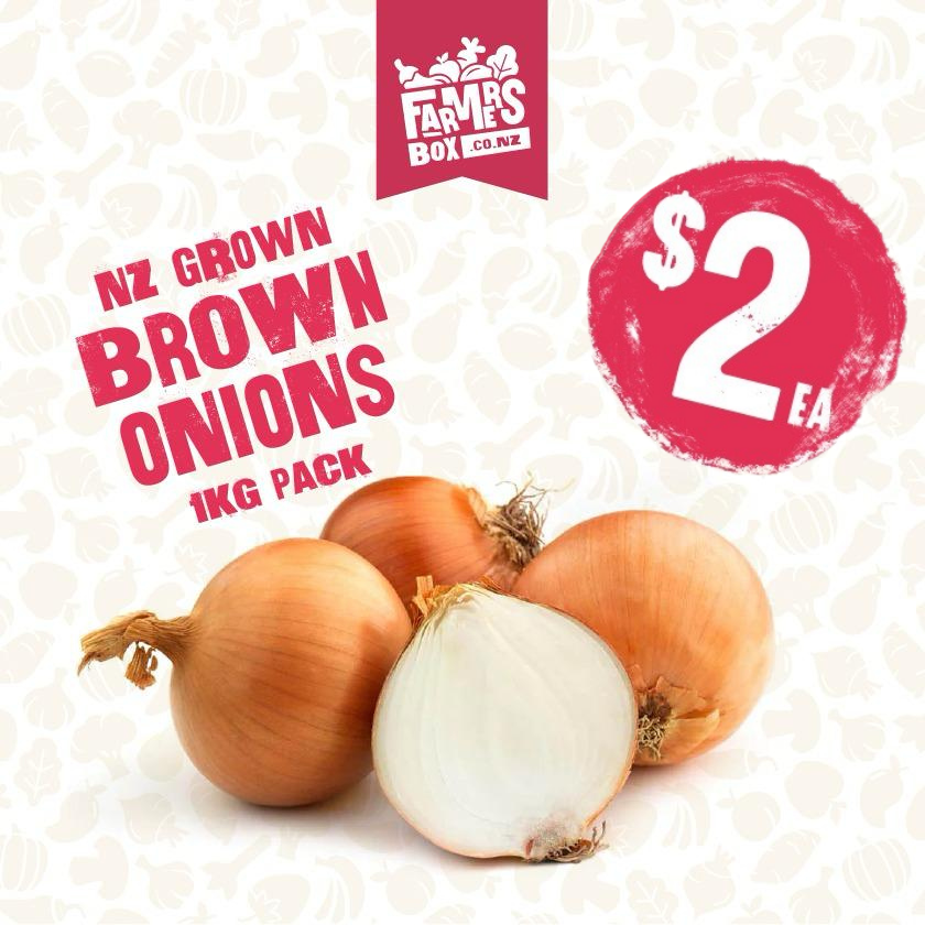 ONIONS BROWN (Aniana Parāone)