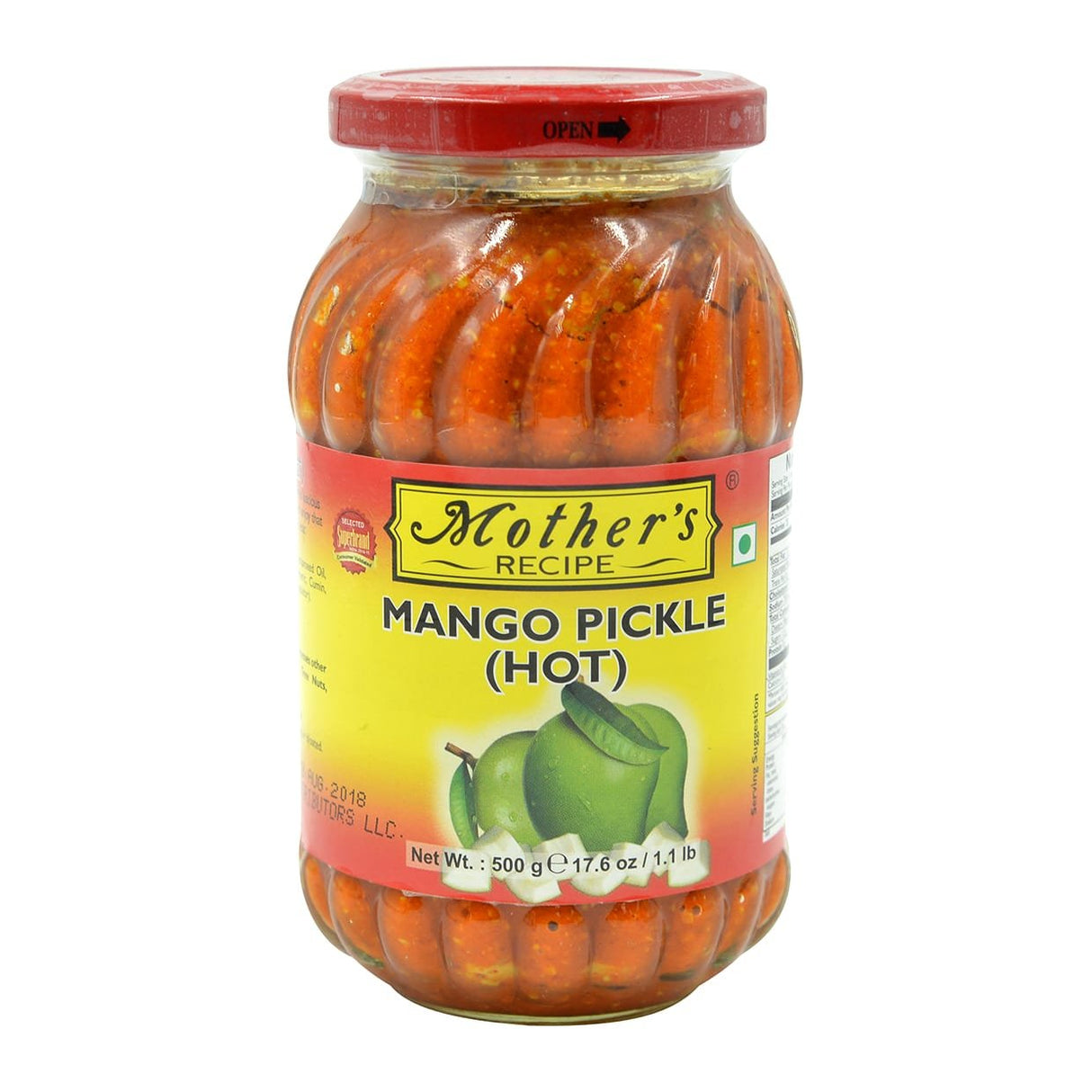 Mango Pickle HOT - Mothers Recipe 500g