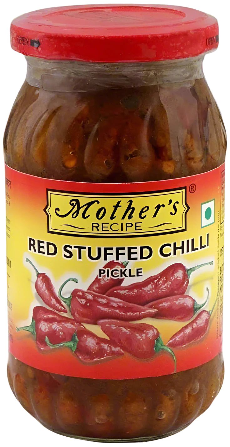 Stuffed Red Chilli Pickle - Mothers Recipe  500g