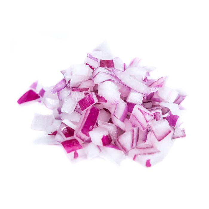 DICED ONION RED 1KG