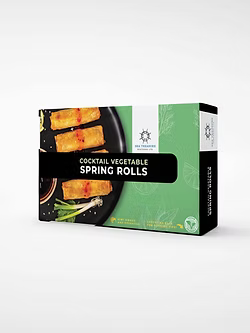 FROZEN MINI VEG. SPRING ROLLS 720GM