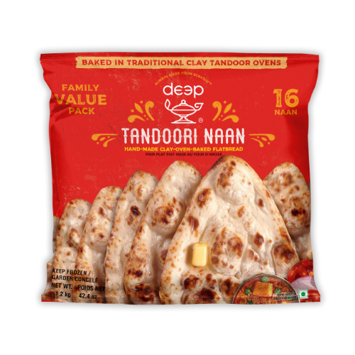 Frozen Family Pack Tandoori Naan 1.2Kg