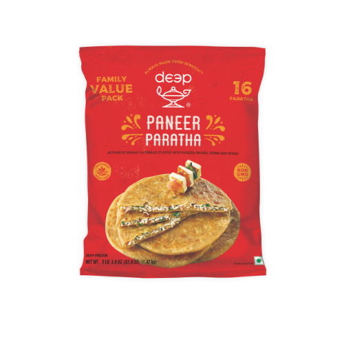 Frozen Family Pack Cottage cheese Flatbread (Paneer Paratha) – 1.470 kg