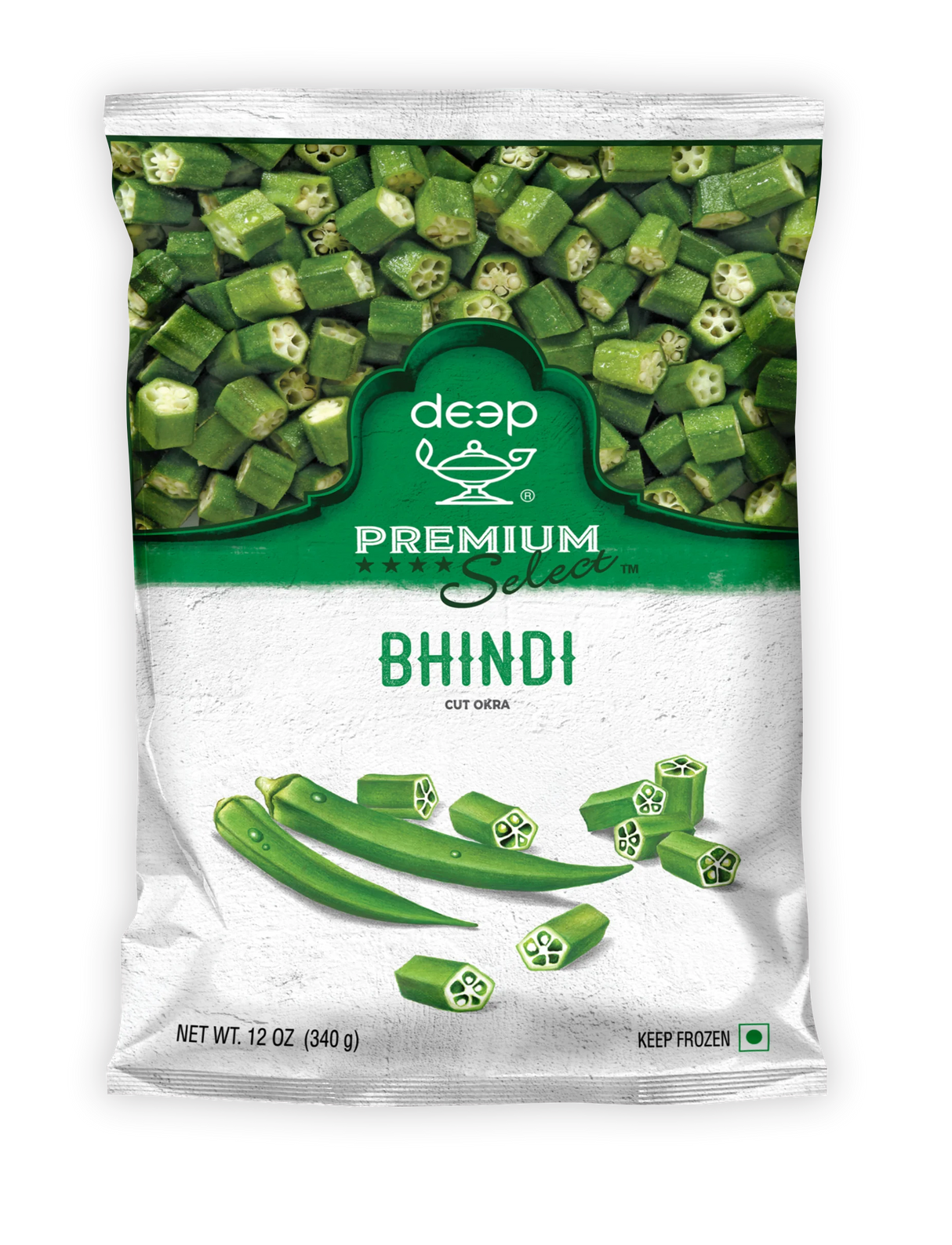 Frozen Cut Okra (Bhindi) – 340g