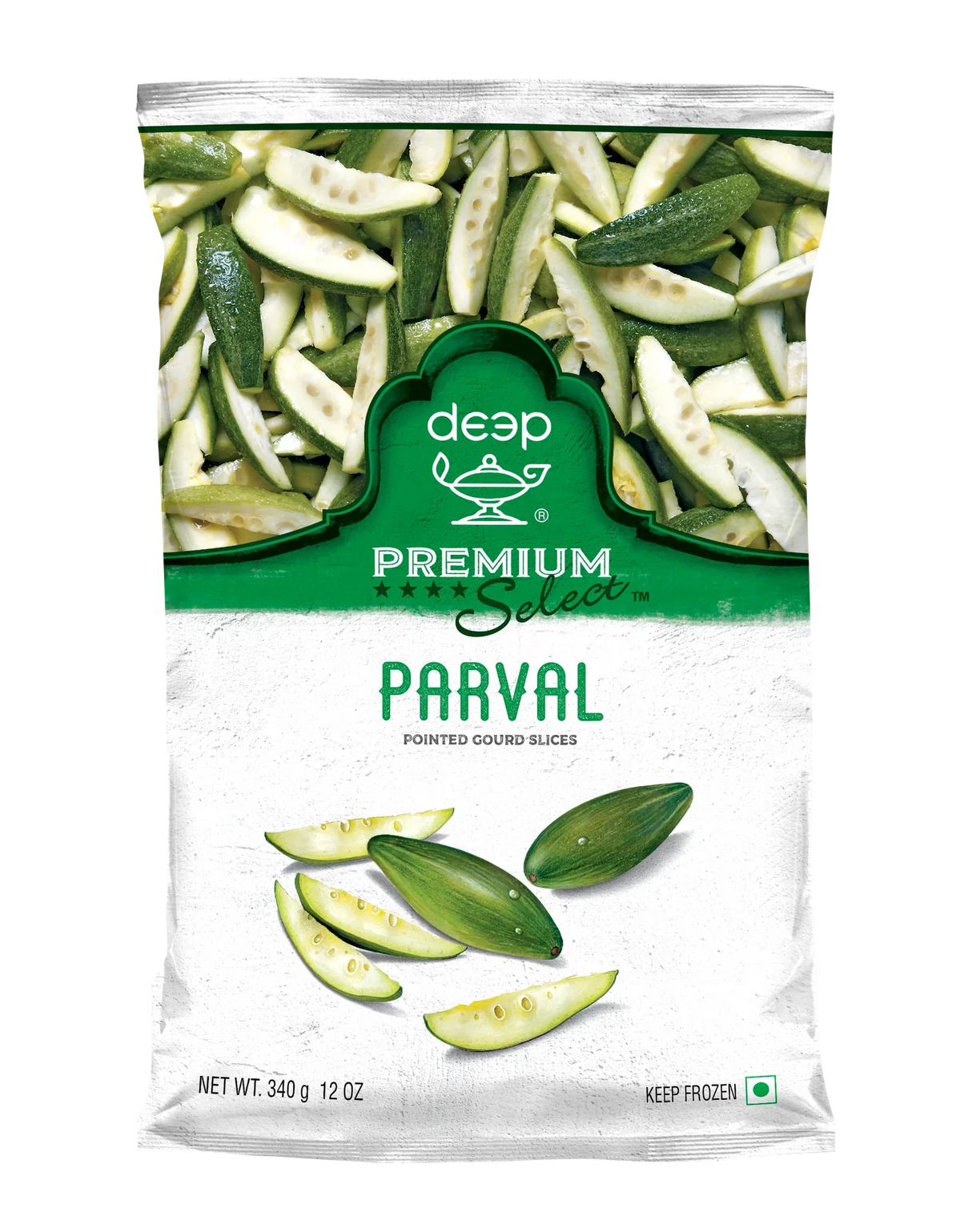Frozen Pointed Gourd Slices (Parval) 340G (Deep)