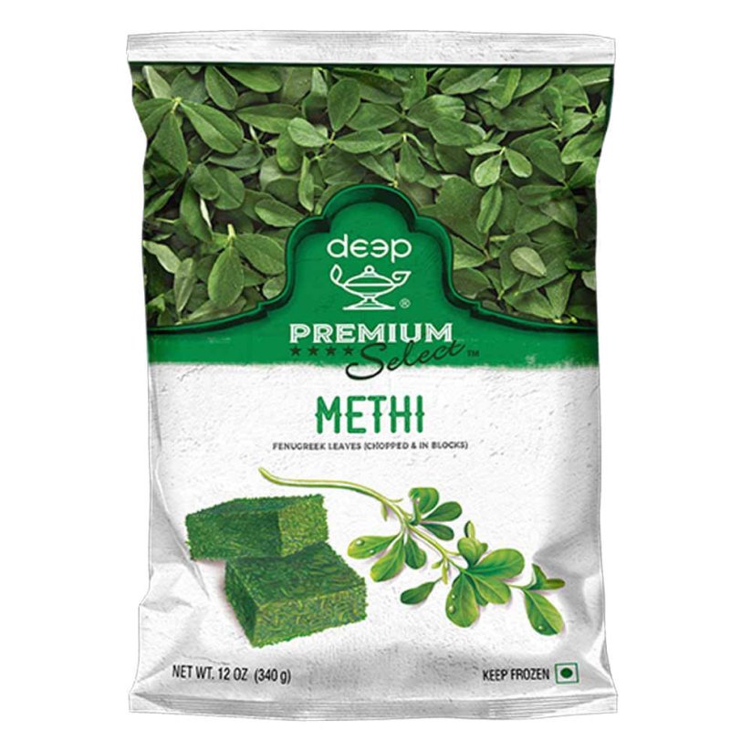 Frozen Fenugreek Leaves (Methi) – 340g