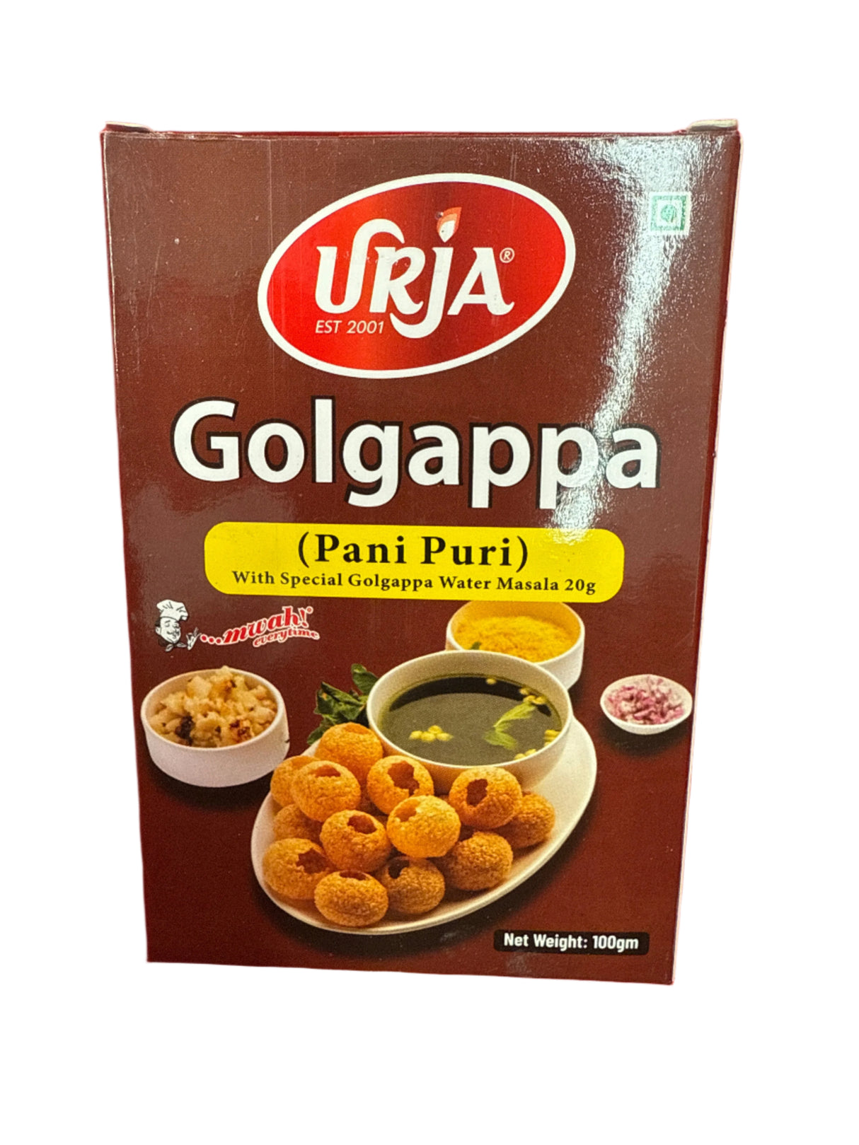 Panipuri (with Masala)-100g Golgappe (Urja)