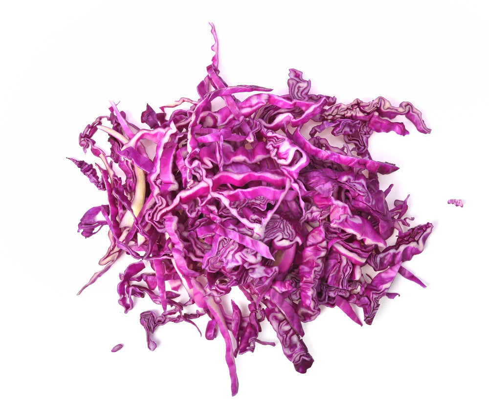 CABBAGE RED SHREDDED 1KG