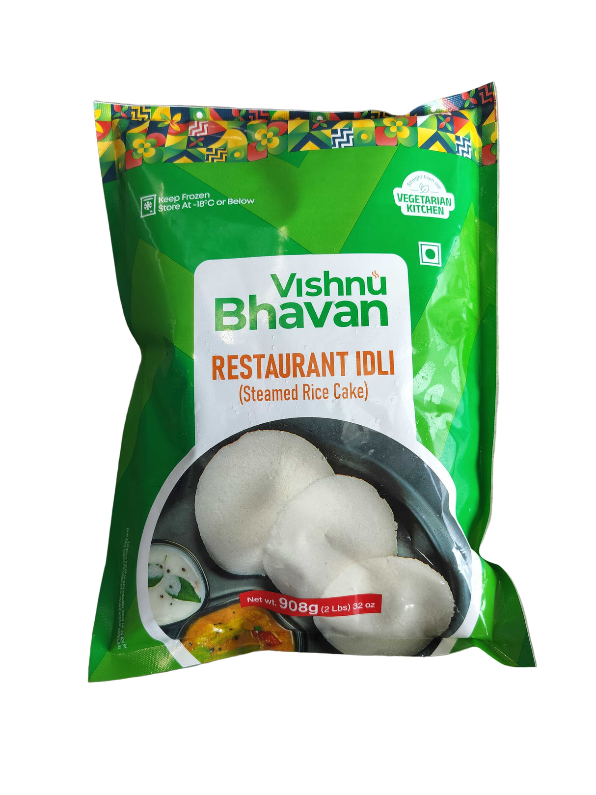 Frozen Idli Restaurant Pack 908g (Vishnu Bhawan)
