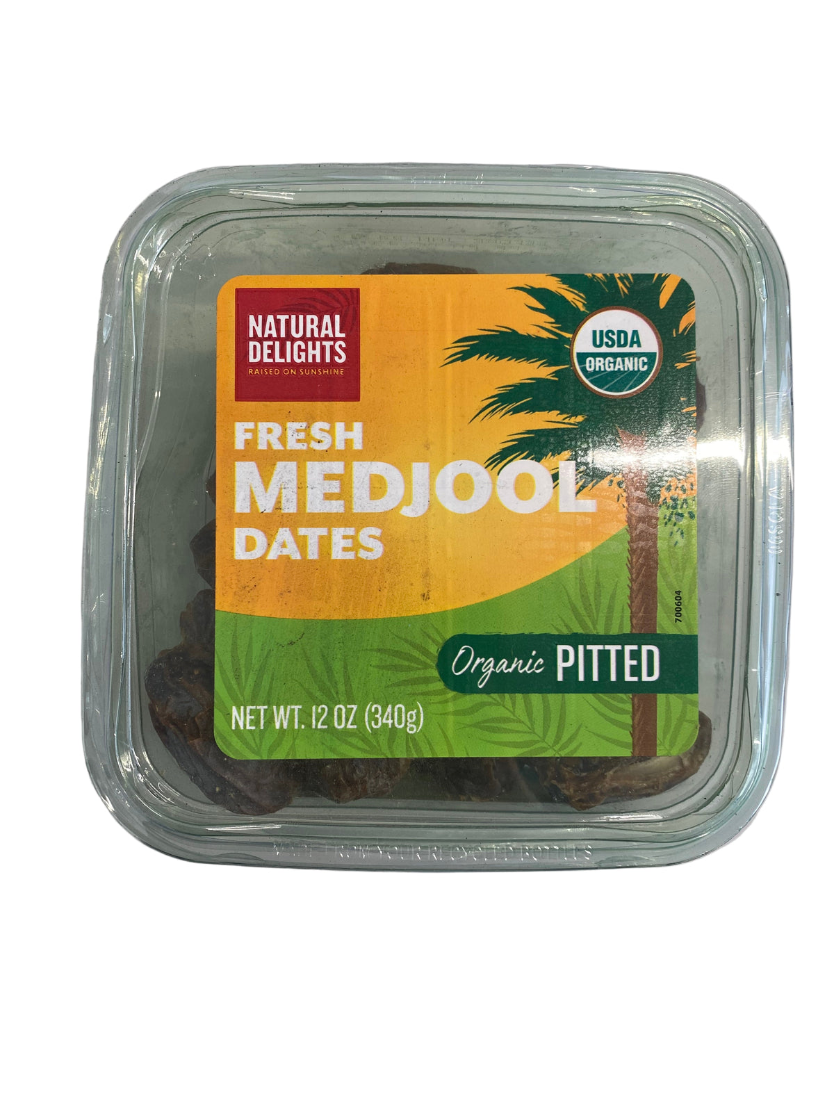 ORGANIC DATES MEDJOOL PITTED 340GM