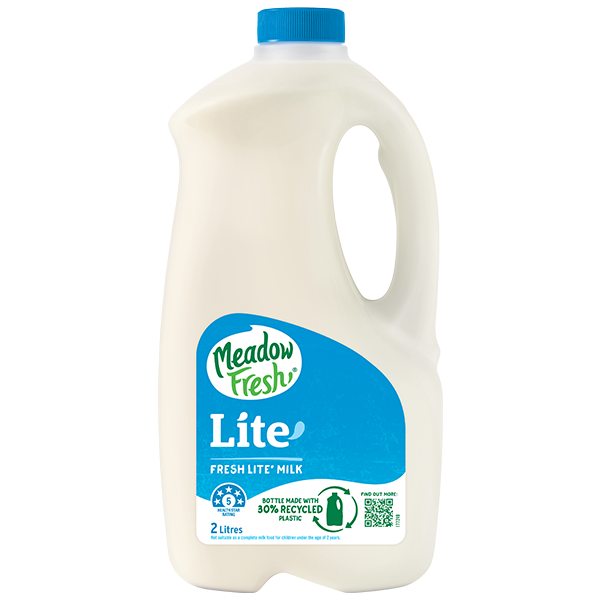 Meadow Fresh Lite Milk 2L - Dairy & Eggs - Farmers Box.