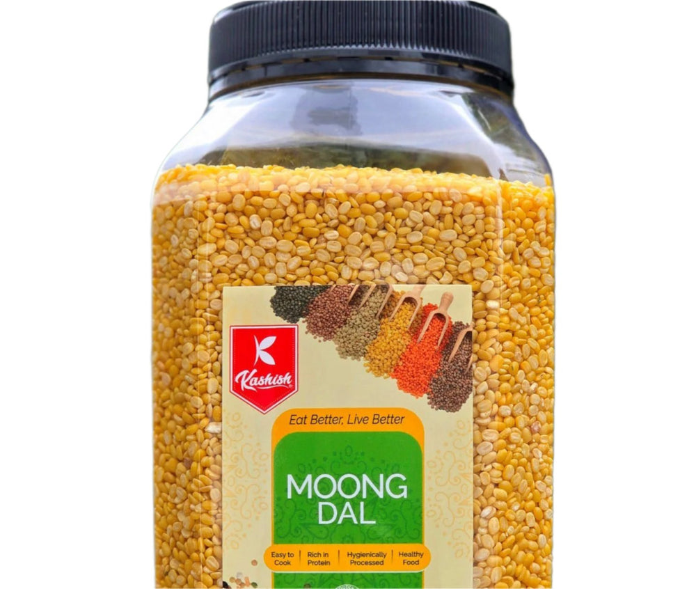 Green Moong Lentils without Skin 1.8kg Jar (Kashish)