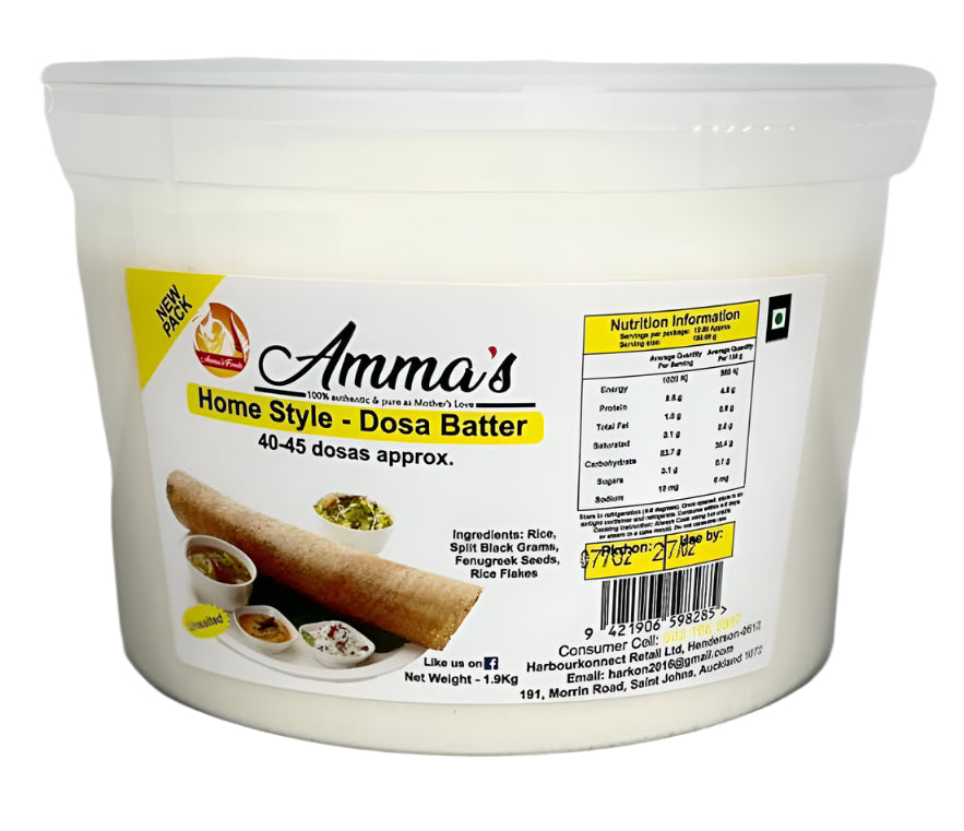 Amma's Home Style Dosa Batter 1.90Kg