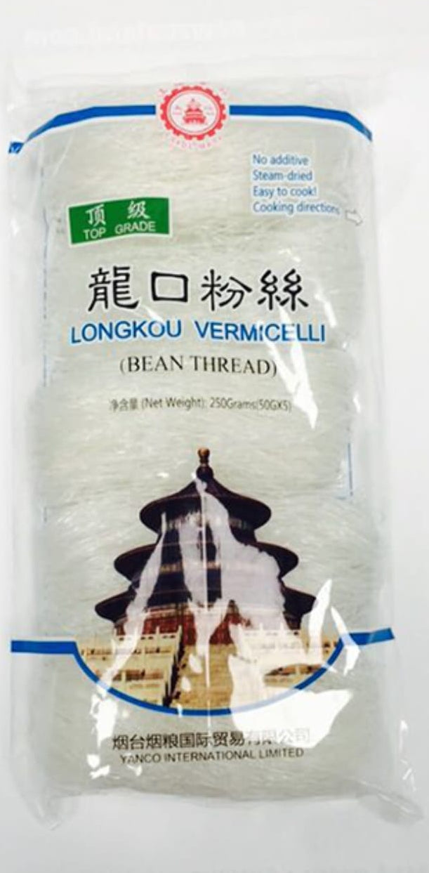 VERMICELLI LONGKOU BEAN THREAD 250GM