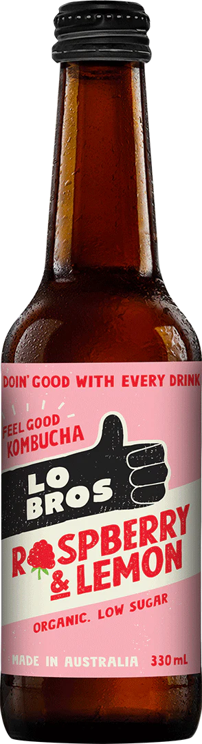 LO BROS ORGANIC KOMBUCHA 330ML