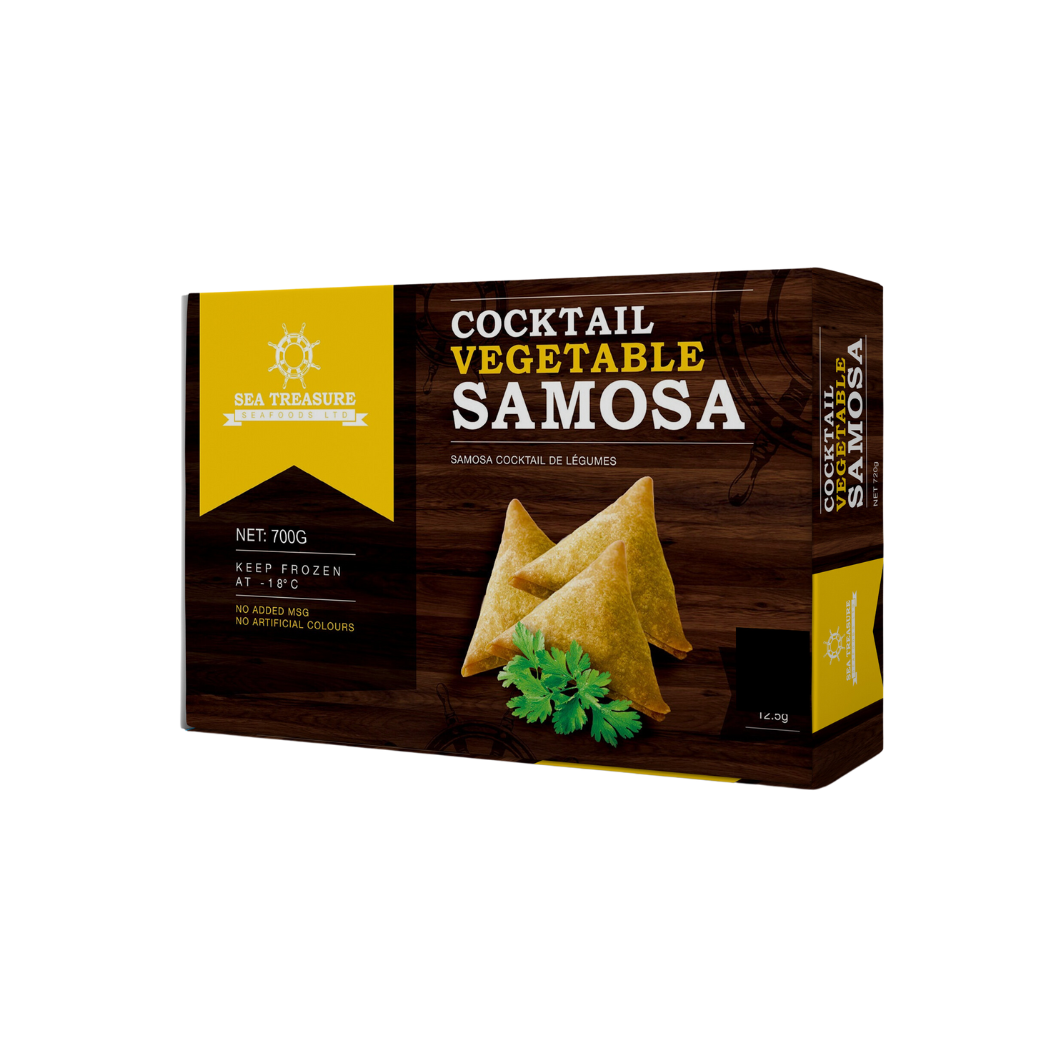 FROZEN MINI VEG. SAMOSAS 48PCS 720GM