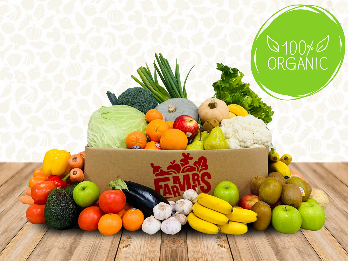 CERTIFIED ORGANIC FRUIT & VEG. BOX