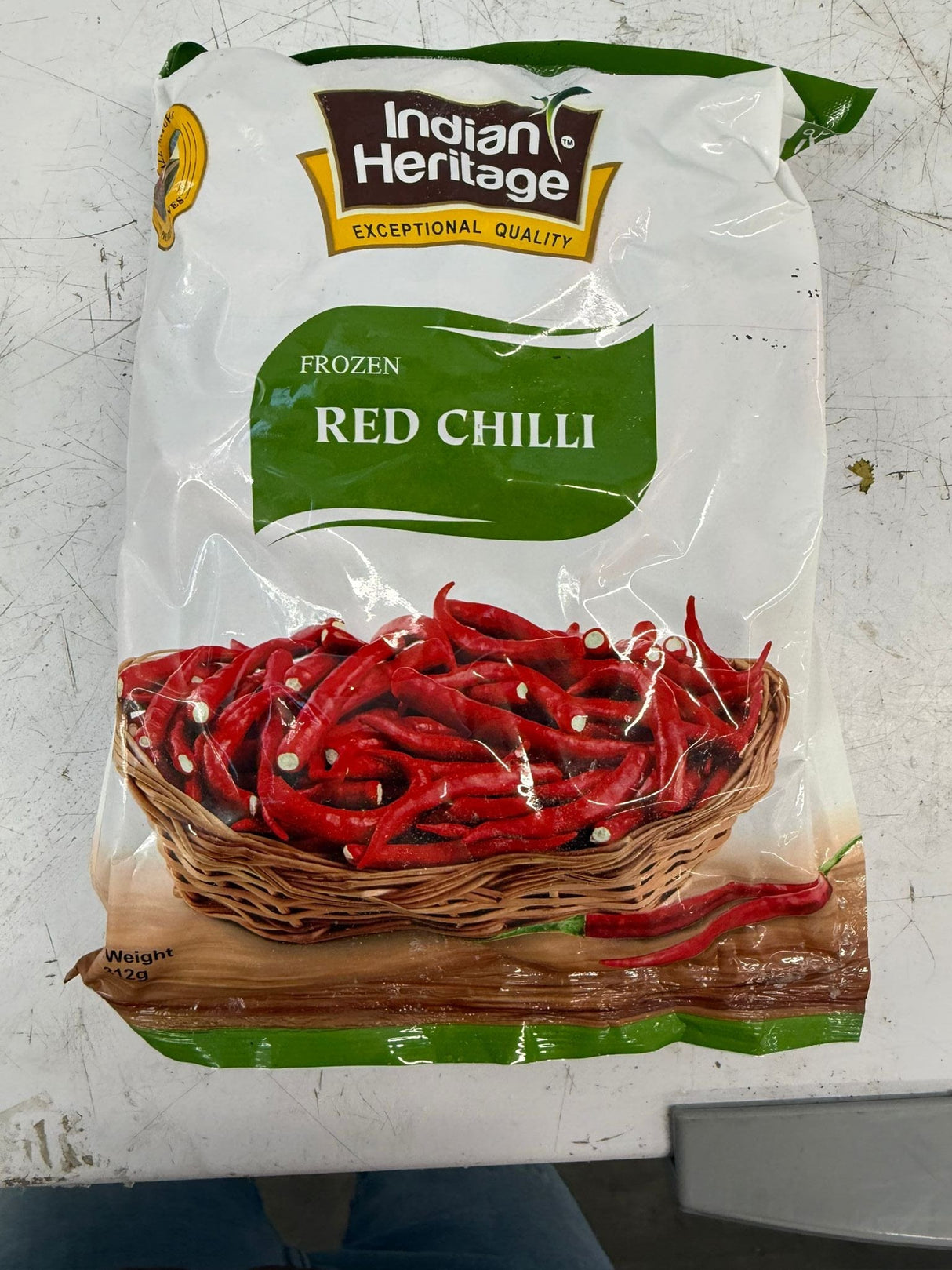 Frozen Red Chilli 312g (Indian Heritage) - Frozen Fruits & Veggies - Farmers Box.