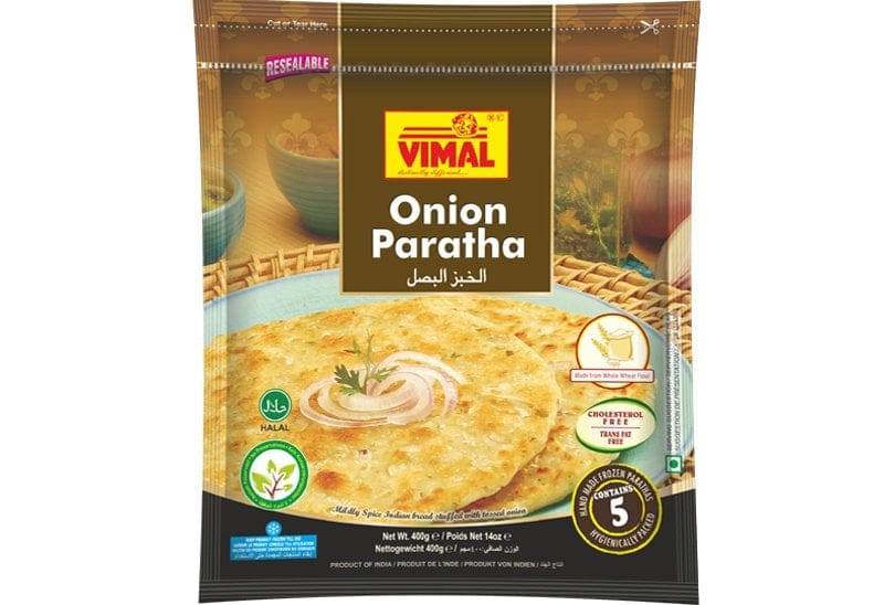 Frozen Onion Paratha 100g - Frozen Breads - Farmers Box.